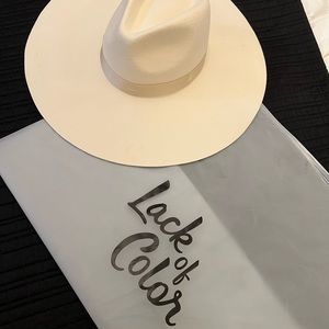 🌟Lack of Color Montana Ivory Bone Wide Brim Wool Hat⭐️ (size M)